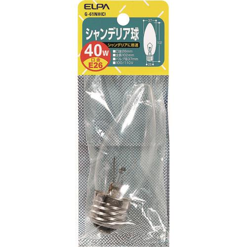 ELPA シャンデリア E26 40W