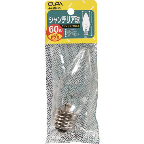 ELPA シャンデリア E26 60W