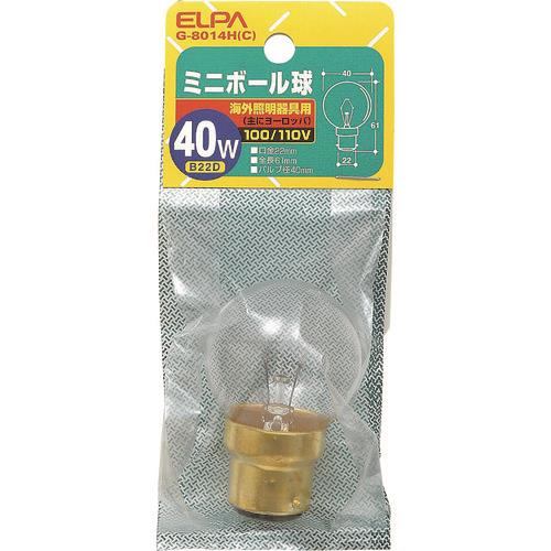 ELPA ミニボール 40W