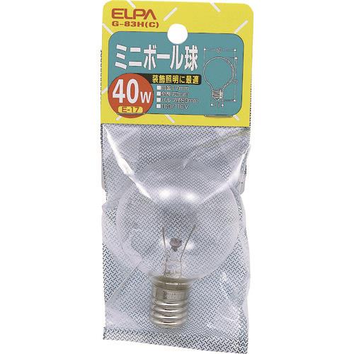 ELPA ミニボール球40W