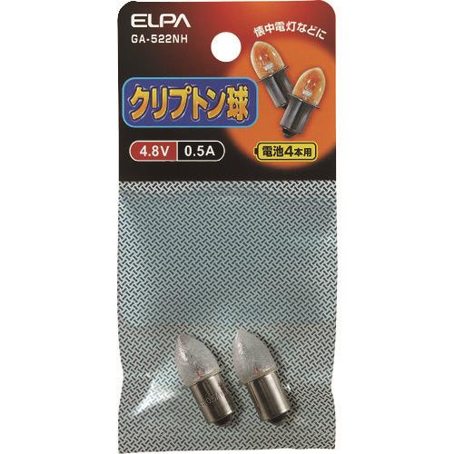 ELPA クリプトン球4.8V 0.5A