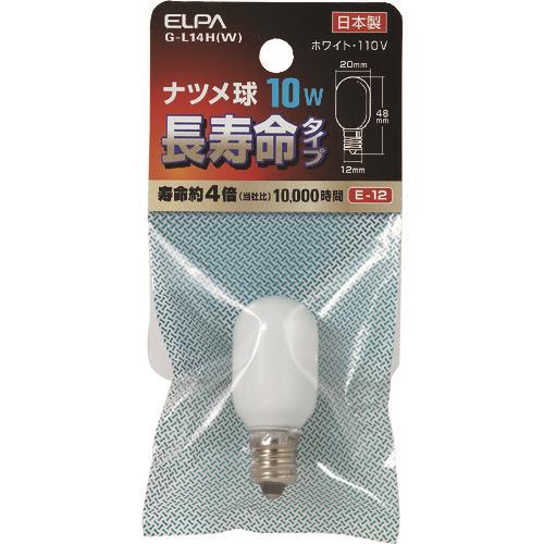 ELPA ナツメ球10WE12Wロング