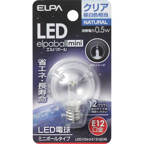ELPA LED電球G30形E12