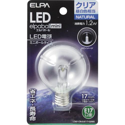 ELPA LED電球G50形E17