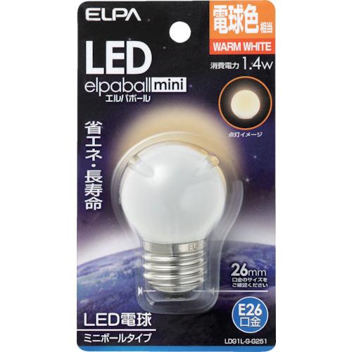 ELPA LED電球G40形E26