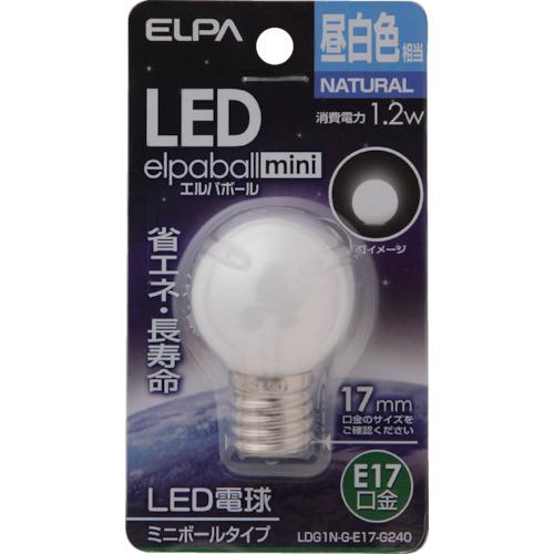 ELPA LED電球G30形E17