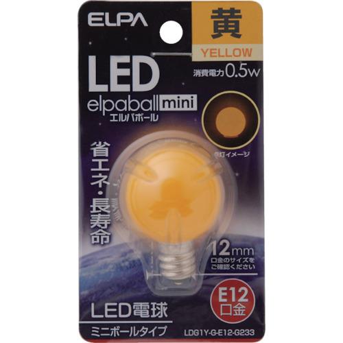 ELPA LED電球G30形E12