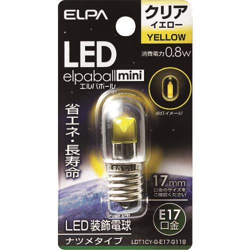ELPA LED電球 ナツメ E17