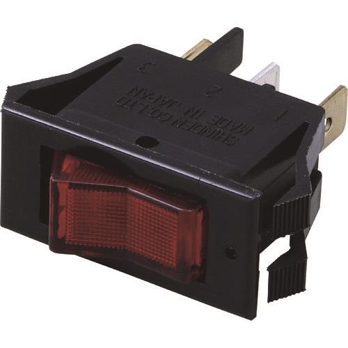 ELPA 照光式スイッチ 赤