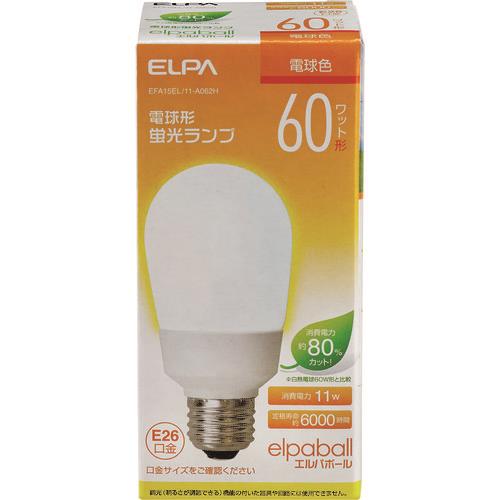 ELPA 電球形蛍光灯A形 60W形