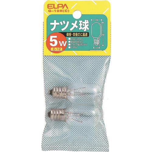 ELPA ナツメ球透明