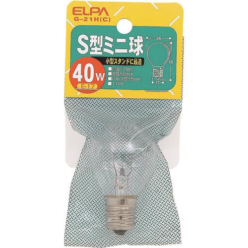 ELPA S型ミニ40W透明
