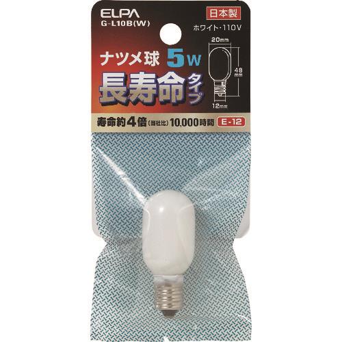 ELPA ナツメ球5WE12Wロング