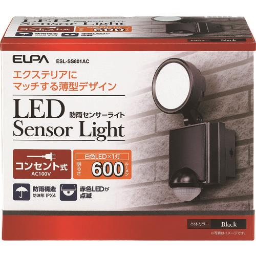 ELPA LEDセンサーライト 使用電球8W