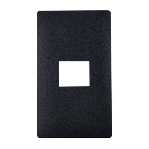 アドバンスシリーズコンセントプレート(マットブラック)