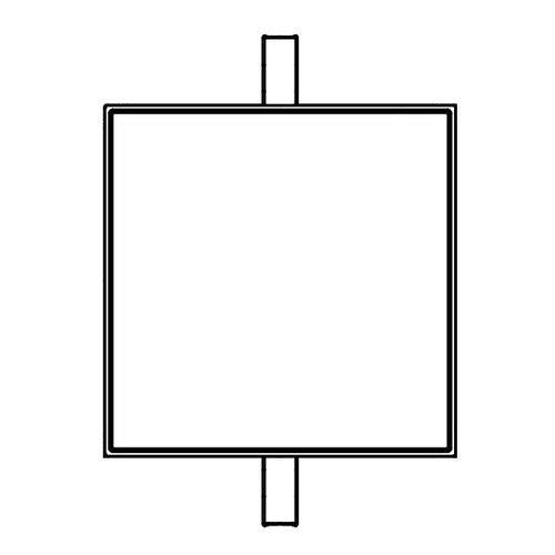 一体型LEDベースライト スクエアシリーズ スクエア光源タイプ 直付・埋込兼用型 □570 光源ユニット【受注生産品】 <NNL>