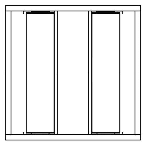 一体型LEDベースライト スクエアシリーズ スクエア光源タイプ 埋込型 下面開放タイプ 点灯ユニット【受注生産品】 <NNFK>