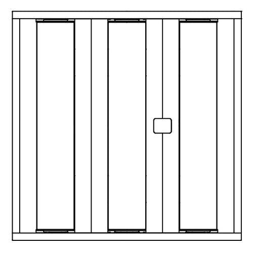 一体型LEDベースライト スクエアシリーズ スクエア光源タイプ 埋込型 下面開放タイプ 点灯ユニット【受注生産品】 <NNFK>