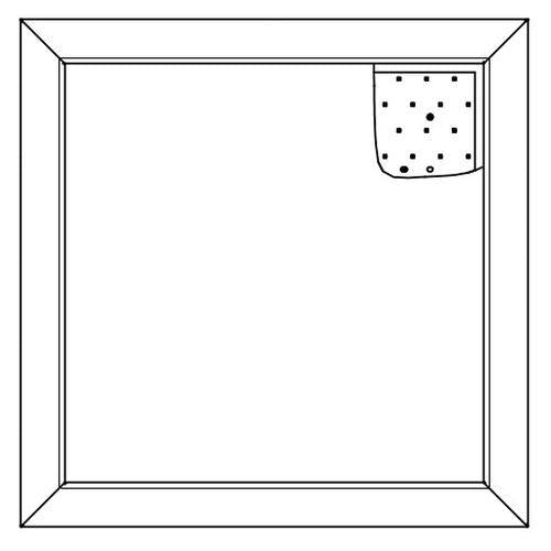一体型LEDベースライト スクエアシリーズ スクエア光源タイプ 埋込型 乳白パネル 深枠(白) 点灯ユニット【受注生産品】 <NNFK>