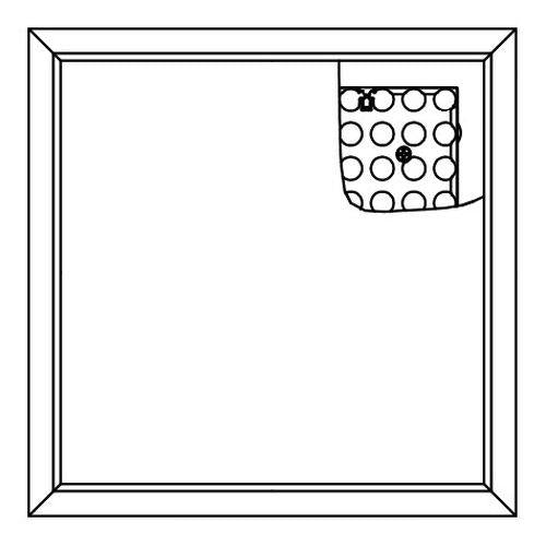 一体型LEDベースライト スクエアシリーズ スクエア光源タイプ 埋込型 乳白パネル 深枠(黒) 点灯ユニット【受注生産品】 <NNFK>