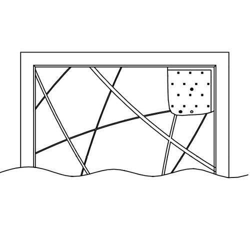 一体型LEDベースライト スクエアシリーズ スクエア光源タイプ 埋込型 和紙柄パネル(竹模様) 点灯ユニット【受注生産品】 <NNFK>