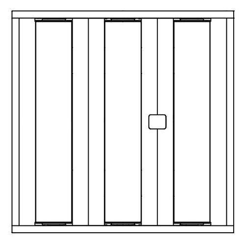 一体型LEDベースライト スクエアシリーズ デジタル調光LEDスクエアベースライト 下面開放タイプ 点灯ユニット【受注生産品】 <NNFK>