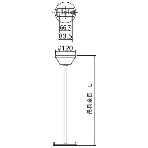 LED誘導灯 吊具 <FP>