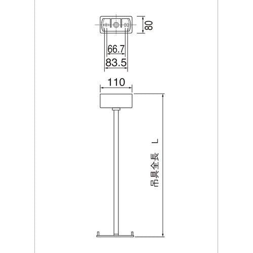 LED誘導灯 吊具 ＜FP＞