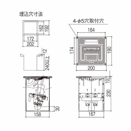 フロアコンセント【受注生産品】 <NK>
