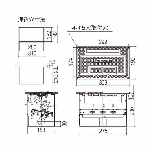 フロアコンセント <NK>