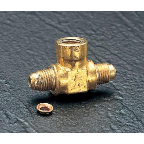 F1/4"xF1/4"xF1/4" スリーウェイティーズ(銅パッキン付)
