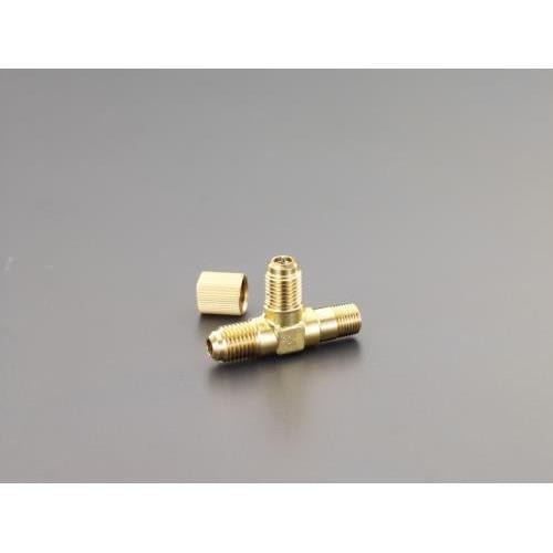 F1/4"xF1/4"xNPT1/8" T型アクセスバルブ