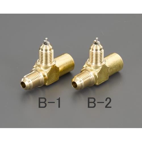 PT1/8"xF1/4"xF1/4" ゲージアダプター