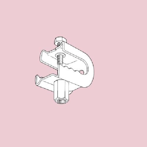 高ナット付きUラック 電気亜鉛メッキ仕上げ