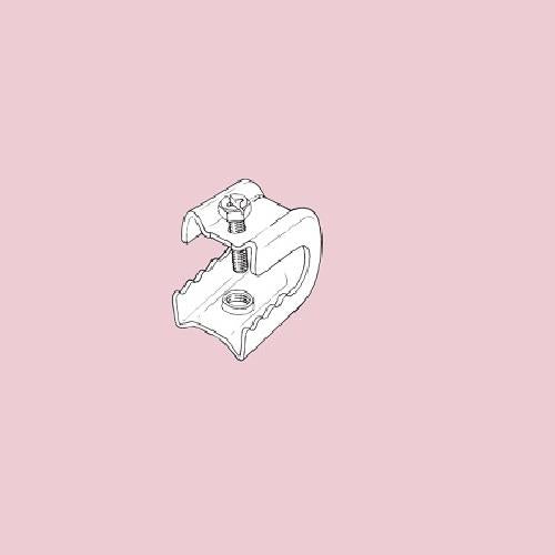 ネジ穴付きUラック 電気亜鉛メッキ仕上げ