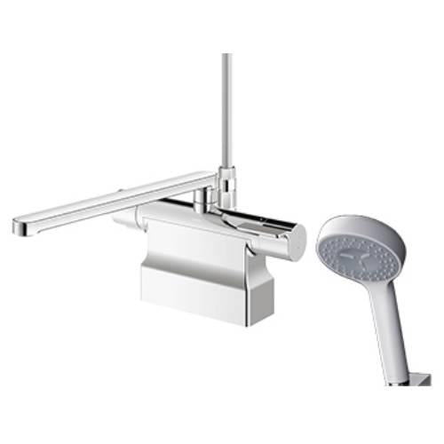 浴室用シャワー用水栓金具 台付き2穴