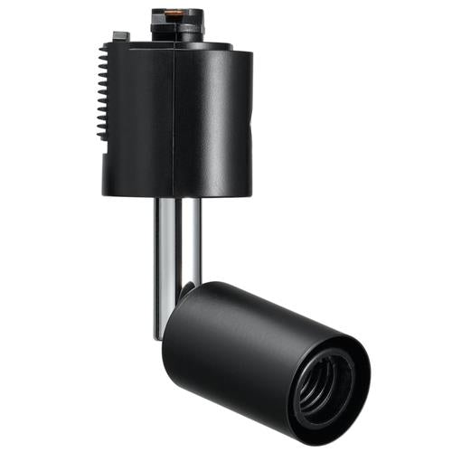 スポットライトショートE17電球なし黒