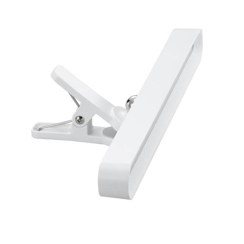 2wayクリップマグネットライトホワイト(バータイプ)