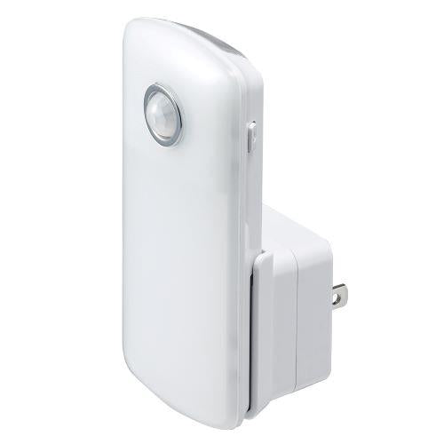 無接点充電式人感明暗ナイトライト小ホワイト