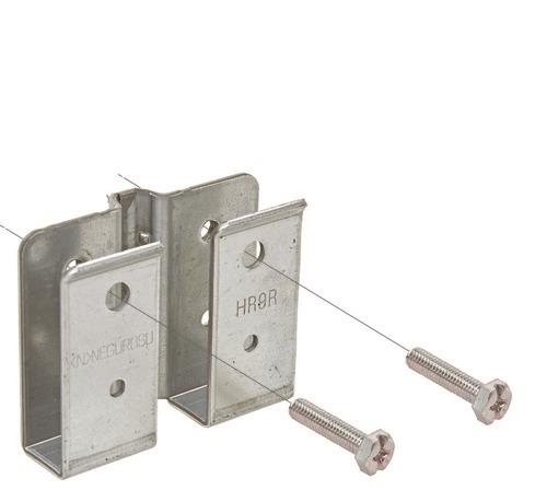 吊りボルト用軽みぞ形鋼支持金具