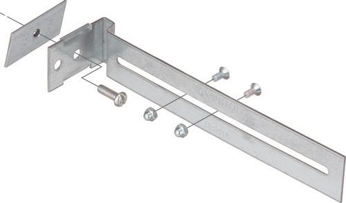 軽量間柱用ボックス支持金具