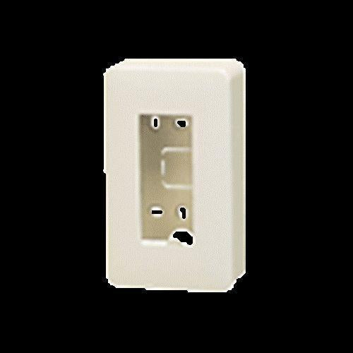 フルカラー モダン薄型露出増設ボックス3個用 ミルキーホワイト 20個入