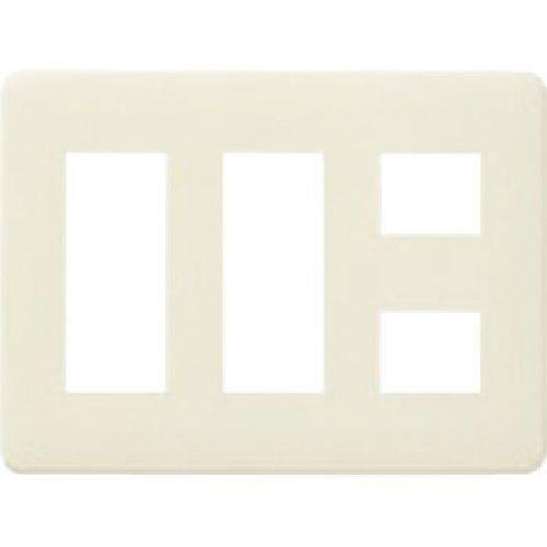 フルカラー モダンプレート8個用 ミルキーホワイト 20個入