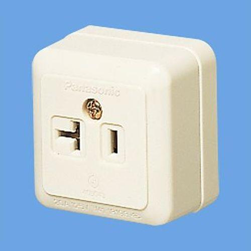 露出コンセント 2P 15A・20A兼用角型コンセント WK1821 10個入