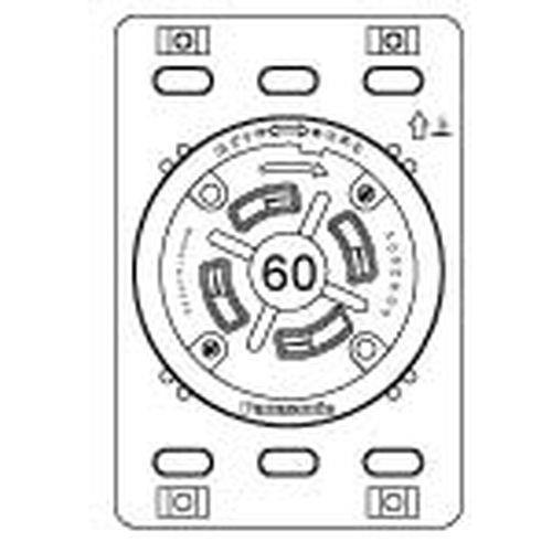 【受注生産品】引掛埋込コンセント 接地3P ミルキーホワイト