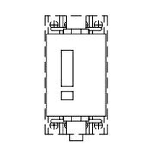 中央監視用端末器 1制御2監視端末器 ラッチ出力/フェールセーフなし 100/200V