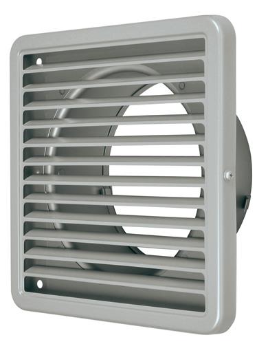 ステンレス製低圧損角形ベントキャップ ギャラリ付