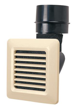 給排気グリル フィルター付風量調節形