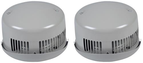 ステンレス製丸形フード 2個入り