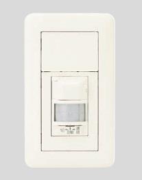 ブランクチップ+感熱センサスイッチ(PW色) 壁用 感熱センサスイッチ 組み合わせ